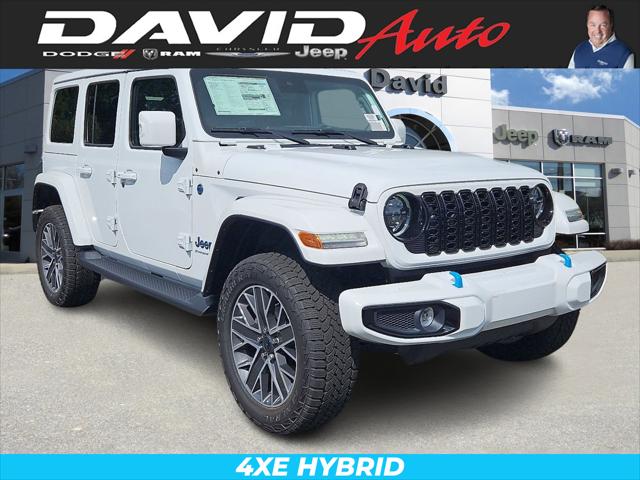 2024 Jeep Wrangler 4xe WRANGLER 4-DOOR HIGH ALTITUDE 4xe