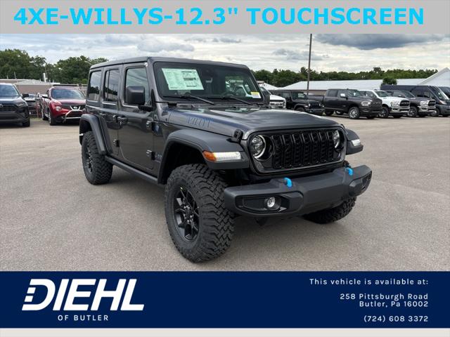 2024 Jeep Wrangler 4xe WRANGLER 4-DOOR WILLYS 4xe