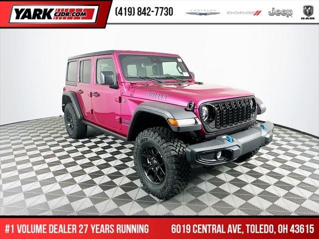 2024 Jeep Wrangler 4xe WRANGLER 4-DOOR WILLYS 4xe