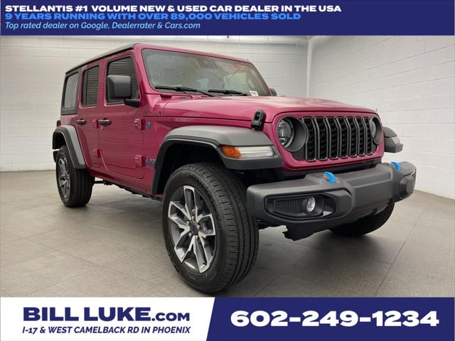 2024 Jeep Wrangler 4xe WRANGLER 4-DOOR SPORT S 4xe