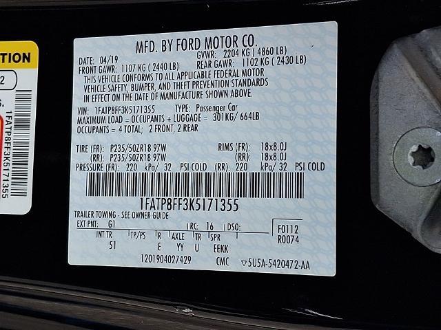 2019 Ford Mustang GT Premium