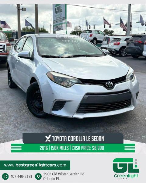 2016 Toyota Corolla LE