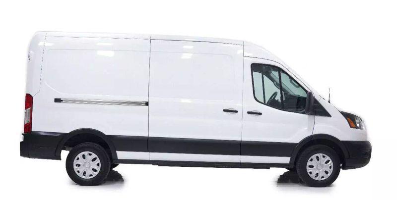 2022 Ford E-Transit-350 Cargo Van Medium Roof w/LWB Van 3D