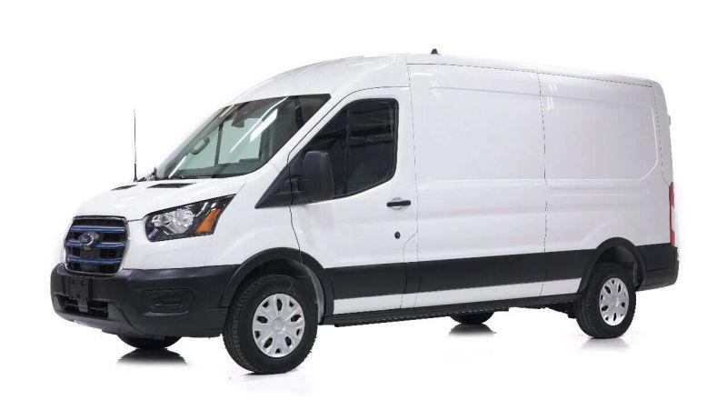 2022 Ford E-Transit-350 Cargo Van Medium Roof w/LWB Van 3D