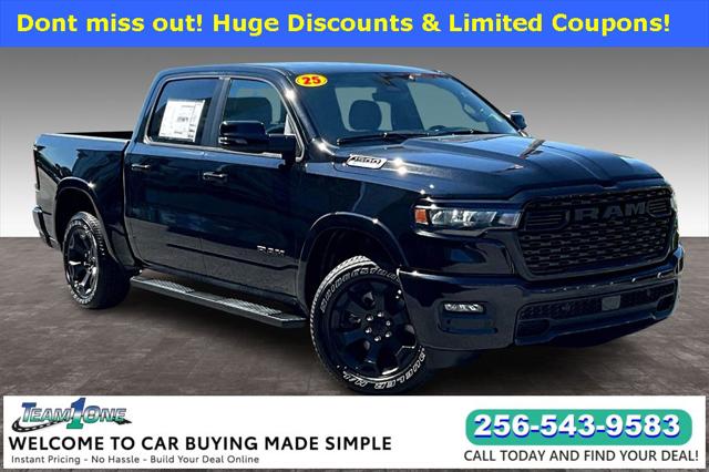 2025 RAM Ram 1500 RAM 1500 BIG HORN CREW CAB 4X4 57 BOX