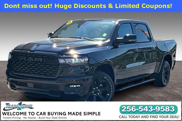 2025 RAM Ram 1500 RAM 1500 BIG HORN CREW CAB 4X4 57 BOX