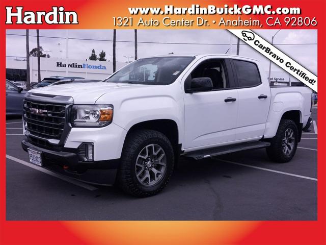 2021 GMC Canyon 4WD Crew Cab Short Box AT4 - Cloth for sale in Anaheim, CA