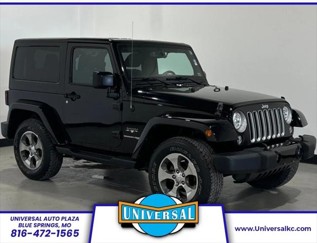 2018 Jeep Wrangler JK Sahara 4x4 2018 Jeep Wrangler JK Sahara 4x4