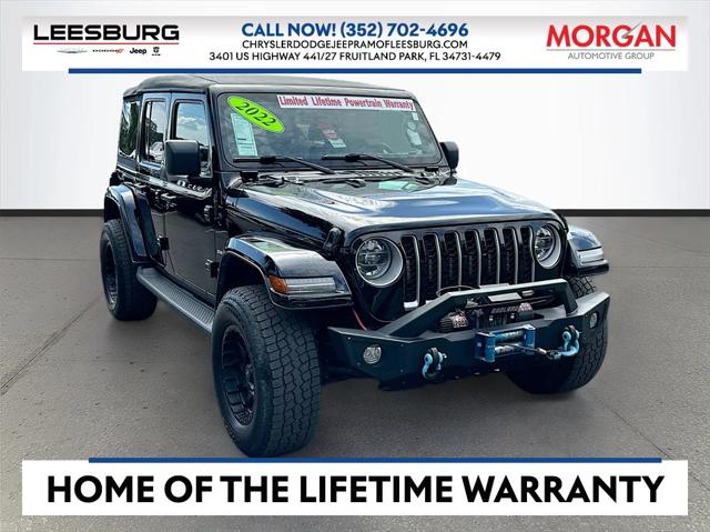 2022 Jeep Wrangler 4xe Unlimited Sahara 4x4