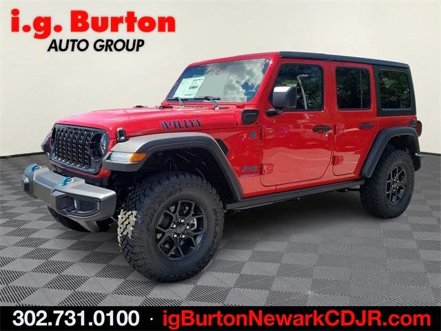 2024 Jeep Wrangler 4xe WRANGLER 4-DOOR WILLYS 4xe