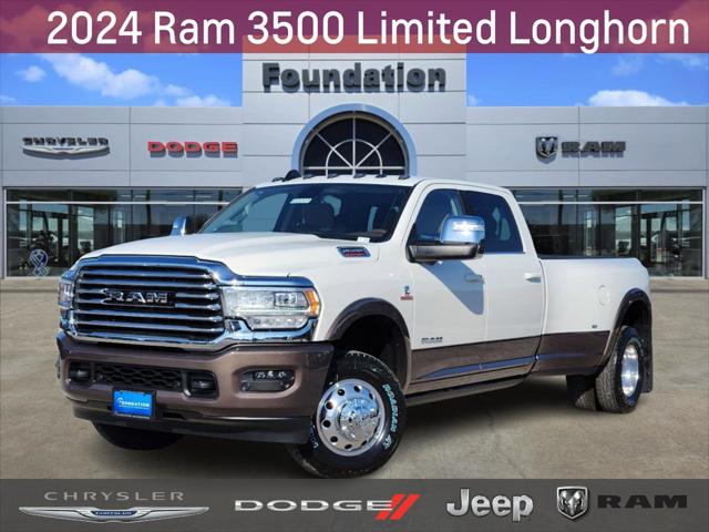 2024 RAM Ram 3500 RAM 3500 LIMITED LONGHORN CREW CAB 4X4 8 BOX