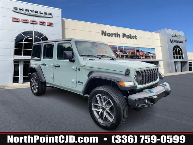 2024 Jeep Wrangler 4xe WRANGLER 4-DOOR SPORT S 4xe