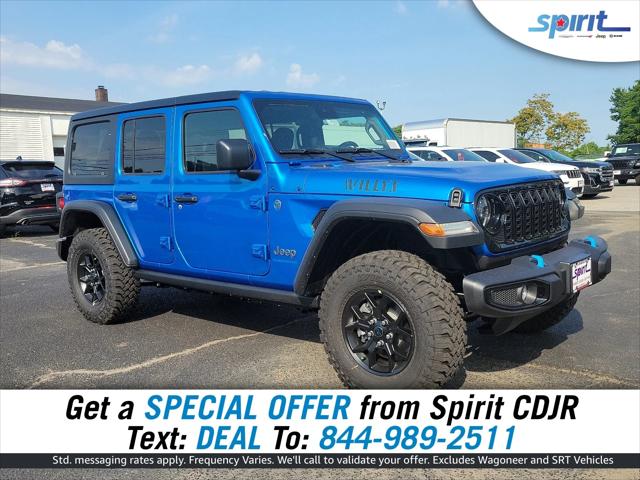 2024 Jeep Wrangler 4xe WRANGLER 4-DOOR WILLYS 4xe