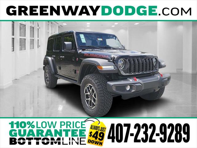 2024 Jeep Wrangler WRANGLER 4-DOOR RUBICON