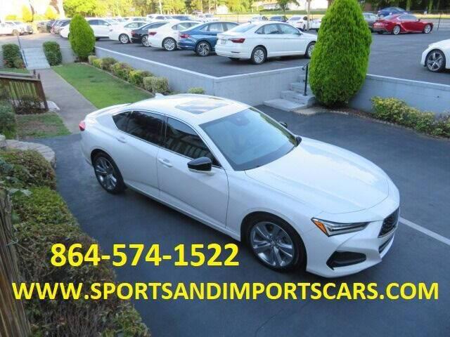 2021 Acura TLX Technology Package for sale in Spartanburg, SC