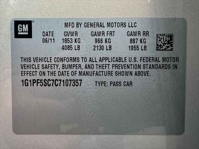2012 Chevrolet Cruze 1LT