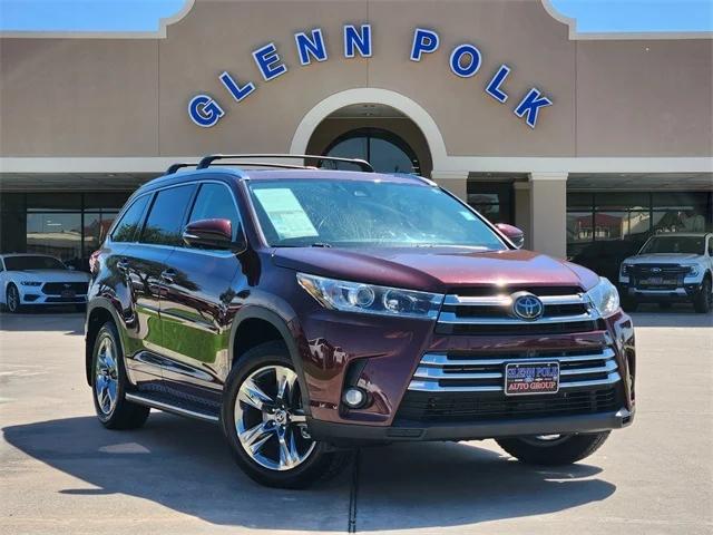 2019 Toyota Highlander Limited Platinum