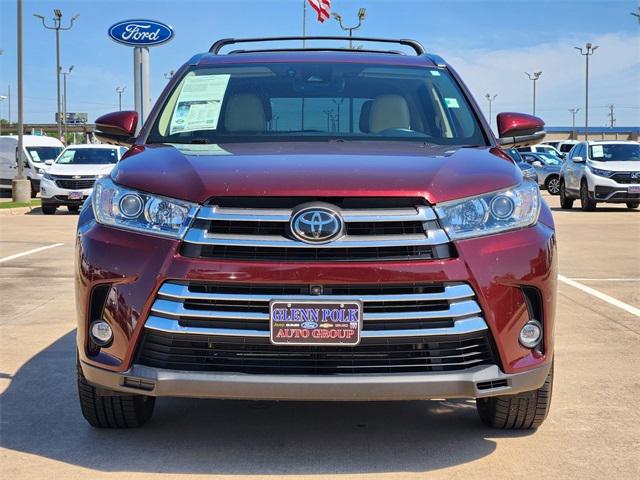 2019 Toyota Highlander Limited Platinum