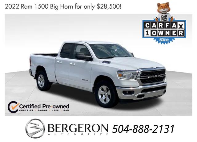 2022 RAM 1500 Big Horn Quad Cab 4x2 64 Box