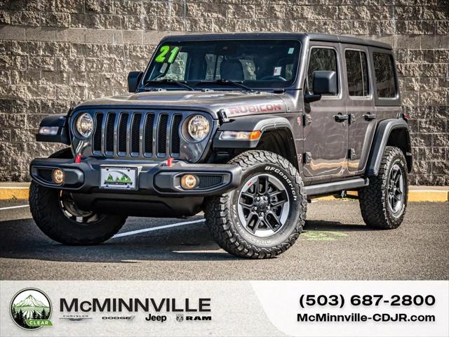 2021 Jeep Wrangler Unlimited Rubicon 4X4