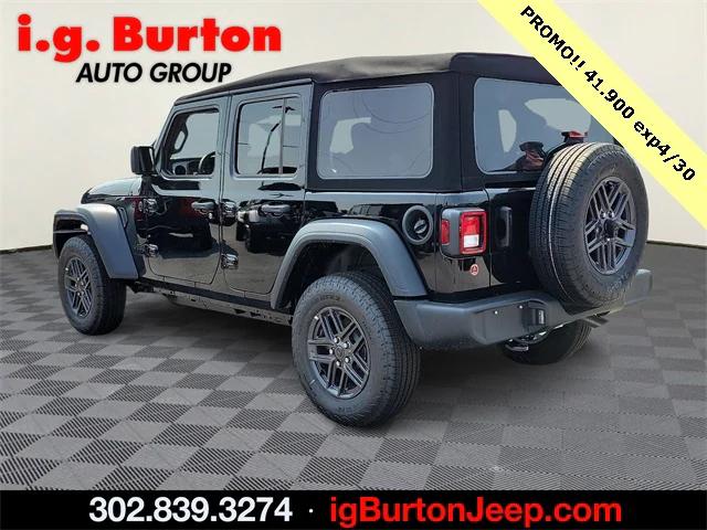 2024 Jeep Wrangler WRANGLER 4-DOOR SPORT S