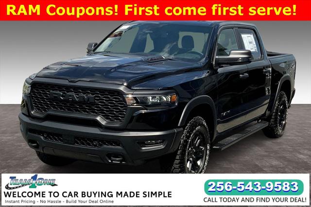 2025 RAM Ram 1500 RAM 1500 REBEL CREW CAB 4X4 57 BOX