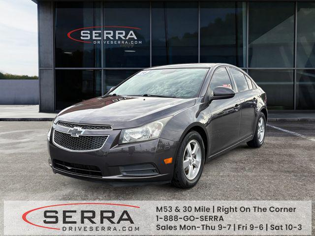 Gray (Tungsten Metallic) 2014 Chevrolet Cruze Sedan Front-Wheel Drive Automatic
