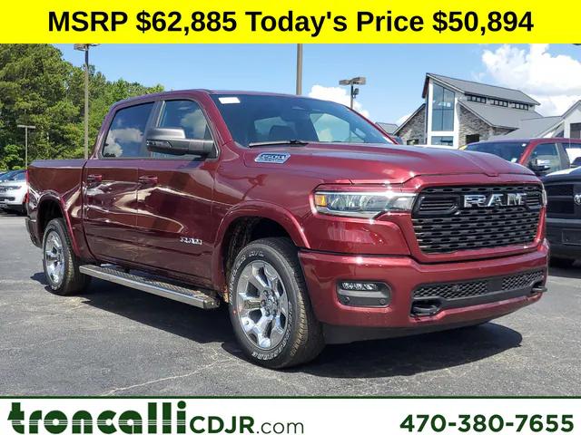 2025 RAM Ram 1500 RAM 1500 BIG HORN CREW CAB 4X4 57 BOX