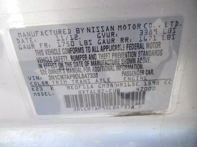 2013 Nissan Versa 1.6 SV