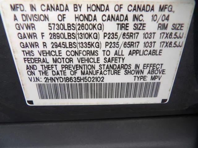 2005 Acura MDX Touring Sport Utility 4D
