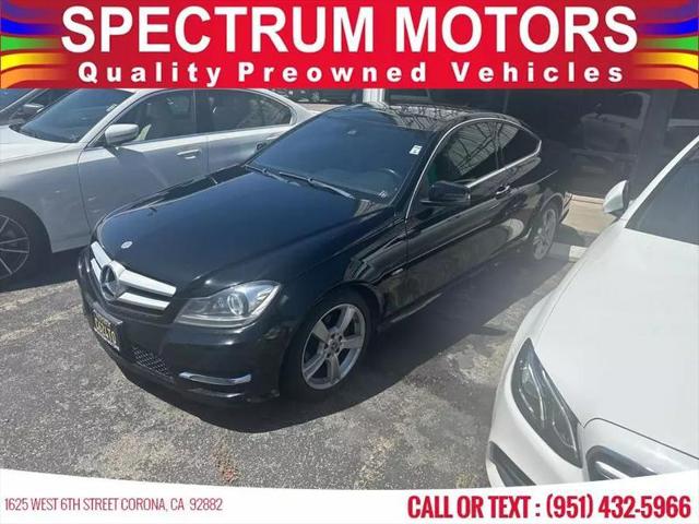 2012 Mercedes-Benz C 250 C 250 Coupe 2D for sale in Corona, CA