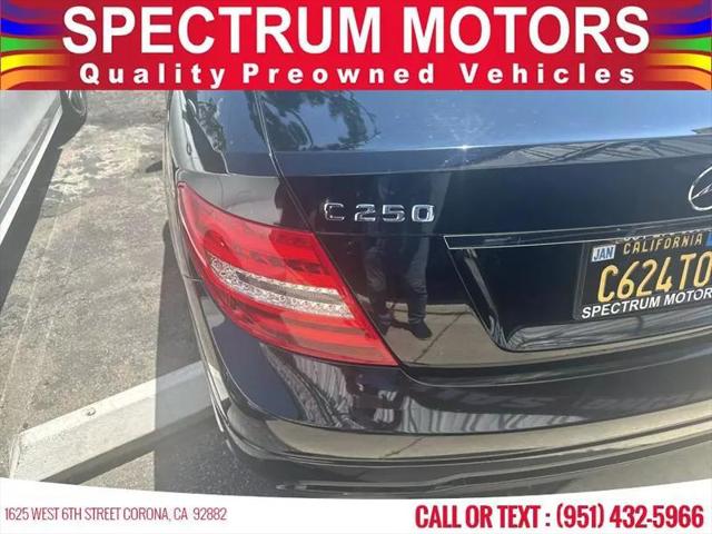 2012 Mercedes-Benz C 250 C 250 Coupe 2D