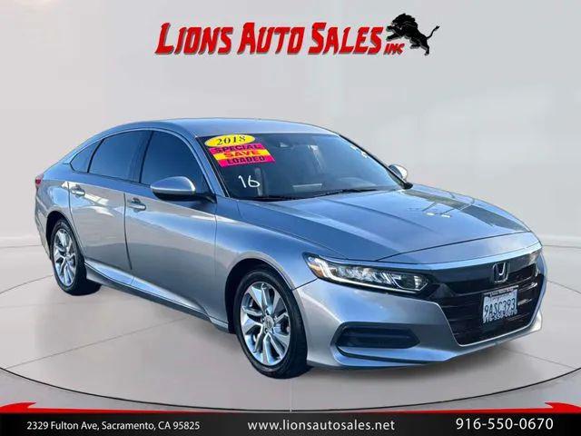 2018 Honda Accord LX for sale in Sacramento, CA