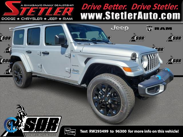 2024 Jeep Wrangler 4xe WRANGLER 4-DOOR SAHARA 4xe