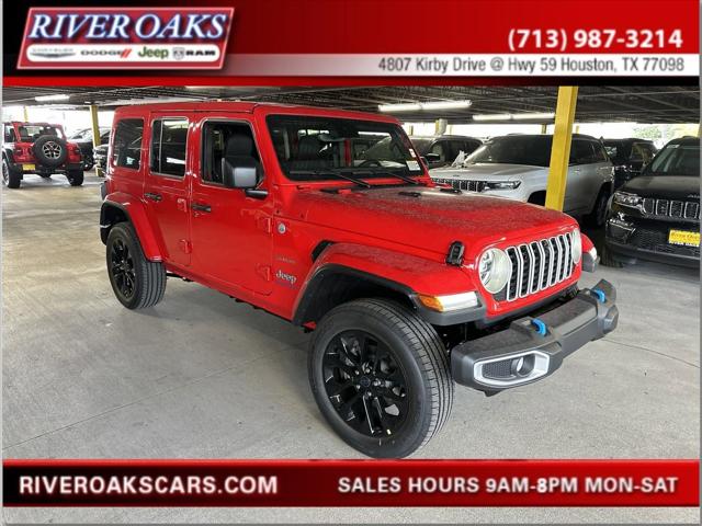 2024 Jeep Wrangler 4xe WRANGLER 4-DOOR SAHARA 4xe