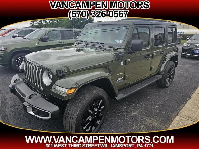 2021 Jeep Wrangler 4xe Unlimited Sahara 4x4