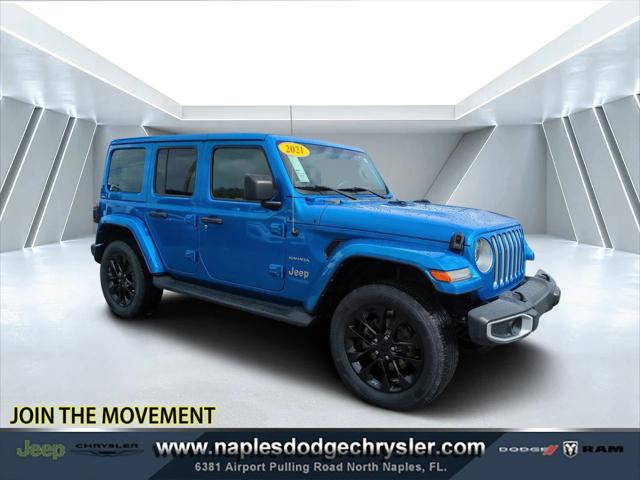 2021 Jeep Wrangler 4xe Unlimited Sahara 4x4