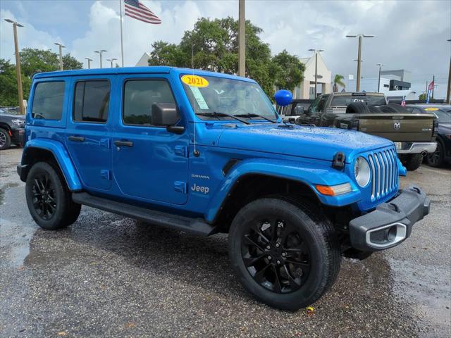 2021 Jeep Wrangler 4xe Unlimited Sahara 4x4