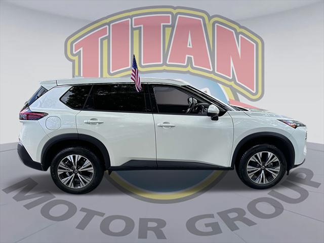 Used 2021 Nissan Rogue SV with VIN JN8AT3BB8MW213216 for sale in Lynbrook, NY