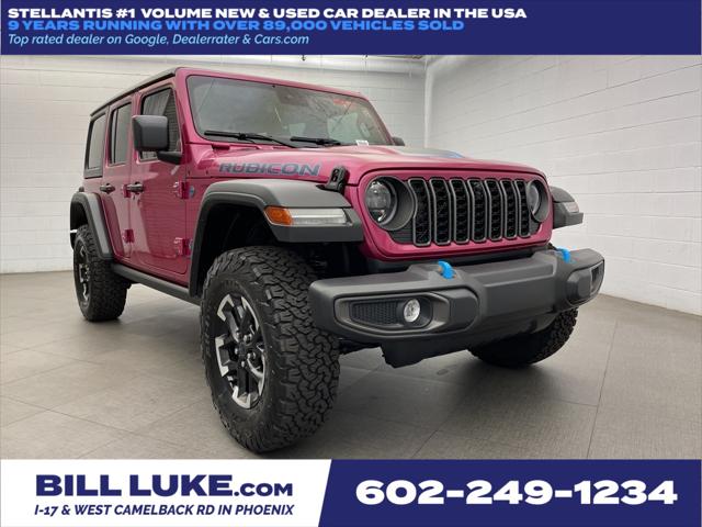 2024 Jeep Wrangler 4xe WRANGLER 4-DOOR RUBICON 4xe