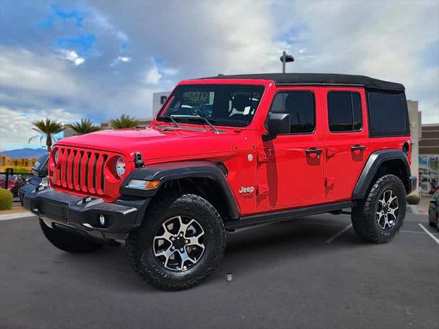 2018 Jeep Wrangler Unlimited Sport S 4x4