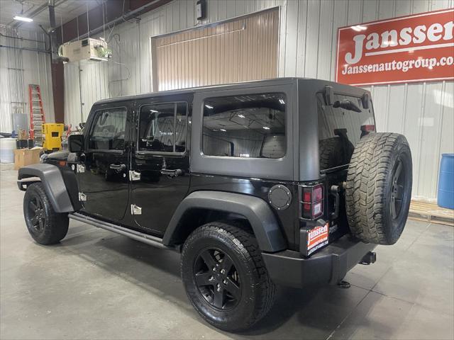 2016 Jeep Wrangler Unlimited Black Bear