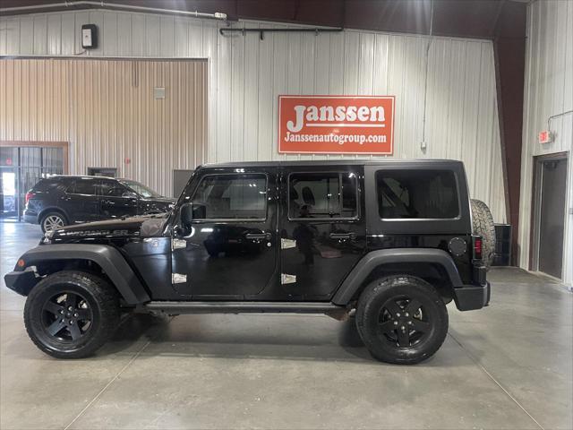 2016 Jeep Wrangler Unlimited Black Bear