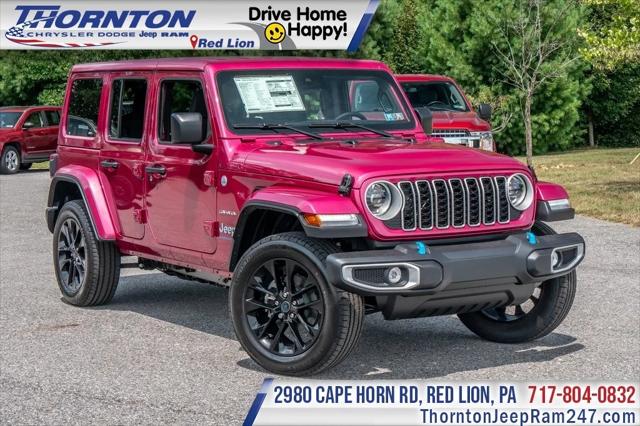 2024 Jeep Wrangler 4xe WRANGLER 4-DOOR SAHARA 4xe