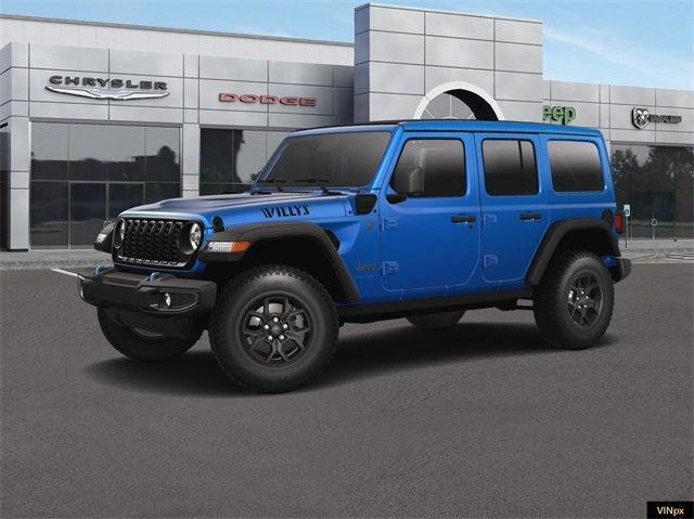 2024 Jeep Wrangler 4xe WRANGLER 4-DOOR WILLYS 4xe