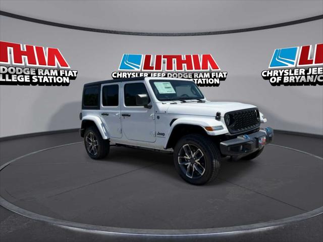 2024 Jeep Wrangler 4xe WRANGLER 4-DOOR SPORT S 4xe