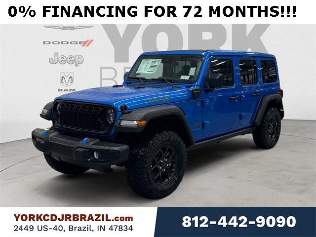 2024 Jeep Wrangler 4xe WRANGLER 4-DOOR WILLYS 4xe