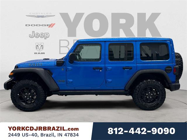 2024 Jeep Wrangler 4xe WRANGLER 4-DOOR WILLYS 4xe