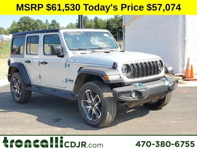 2024 Jeep Wrangler 4xe WRANGLER 4-DOOR SPORT S 4xe