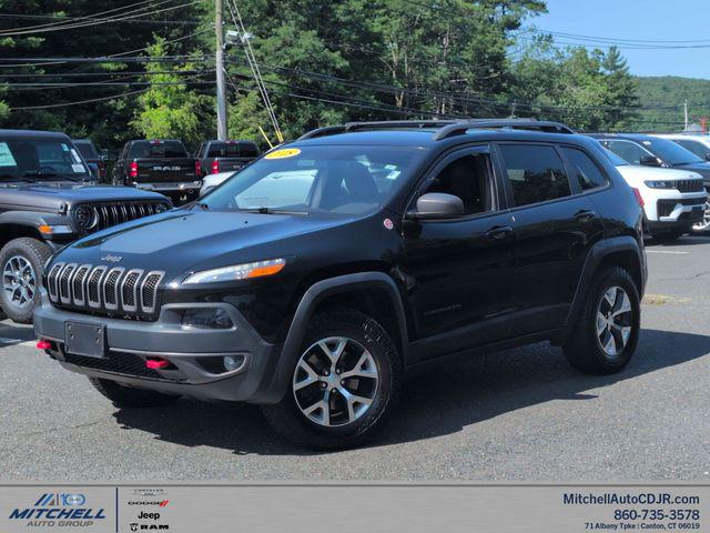 2018 Jeep Cherokee Trailhawk 4x4 for sale in Canton, CT